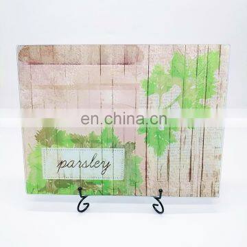 Low Price Cutting Board With Storage Boxes Glass Tempered Glass Cutting Board Glass Chopping Boards