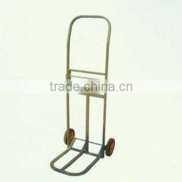 Portable Specification Standard Two Wheels Simple Structure High Quality Multi-function Stainless Platform Hand Trolley Ht1218