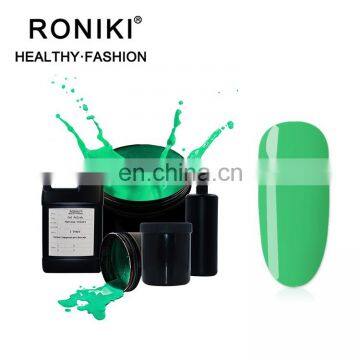 RONIKI Factory Nail Supplies Wholesale 5kg Color Raw Material UV Gel Nail Polish photo-6