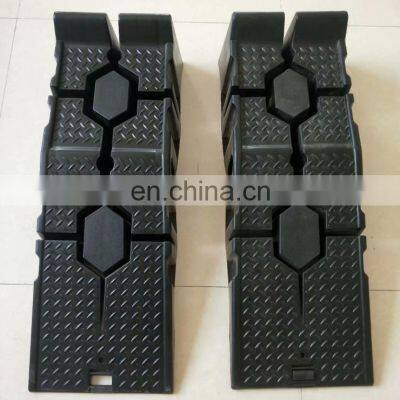 High Quality Garage Outdoor Portable Auto Plastic Car Ramps With Heavy Duty Material Repair Ramp photo-3