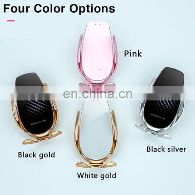 Car Air Vent Wireless Charger 15W Quick Charge for Iphone 11 Pro XR XS Huawei P30 LG Qi Infrared Sensor Phone Holder Accessories