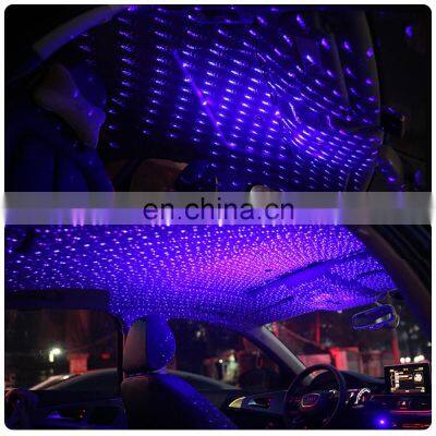 USB Car Roof Star Light Interior Galaxy Starry Laser Auto Ambient Atmosphere Lamp Projector Decorative Night Home Decor Lights photo-5