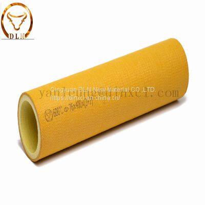 600 Degrees High Temperature Resistance PBO/Kevlar Roller Sleeve for Aluminium Extrusion Industry Handling System photo-5