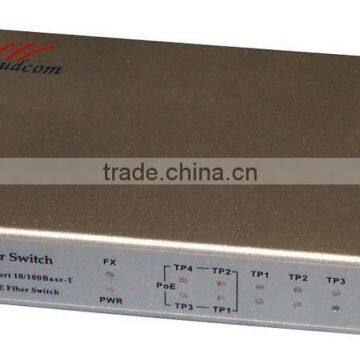 5 Ports 10 100 1000M POE Optical Converter photo-4