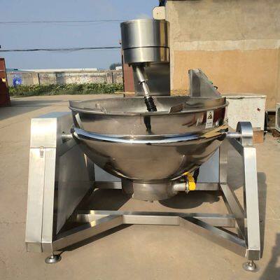 Wok Pan For Sale Electric Steam Jacketed Kettle  Stainless Steel Jacketed Kettle