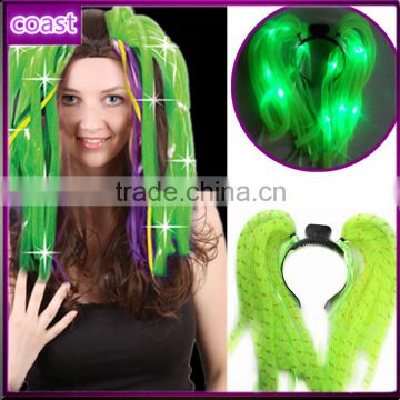 Diva dreads noodle hair accessory led flashing light up headband