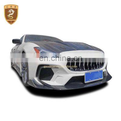 High Quality Car Body Kit Car Bumper Carbon Hood For M-aserati Quattroporte