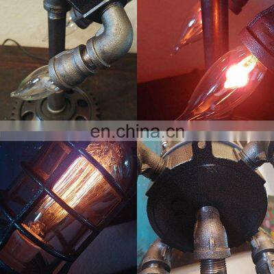 Hot Sale High Quality Creative Retro Industrial Rocket Lamp for Home Decoration photo-5