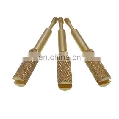 Brass Knurled Thumb Screw Slotted Standoff Screws