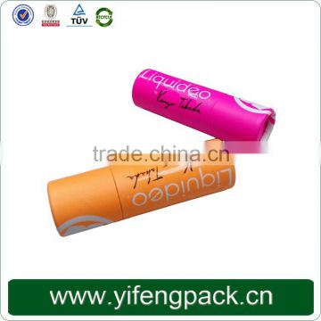 High quality Brown paper craft tube paper tube box,Paper cardboard tubes,paper craft tube cap