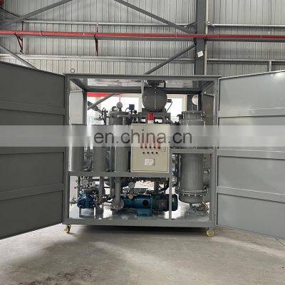 Ultra High Vacuum Transformer Oil Filtering Plant 6000LPH Insulation Oil Filtration Machine photo-2