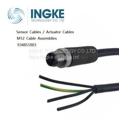 INGKE,934851003,M12 cable assembly,sensor cable/actuator cable