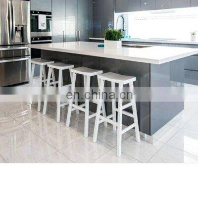 Modern Grey High Gloss Acrylic Kitchen Furniture Set Black Kitchen Designs Modular Kitchen Cabinet