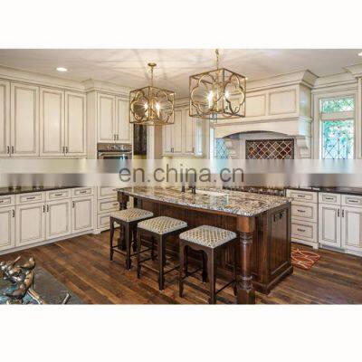 Modula Modern Design Shaker Style Solid Wood White Dining Room Layouts Sets Furniture Kitchen Cabinet photo-5