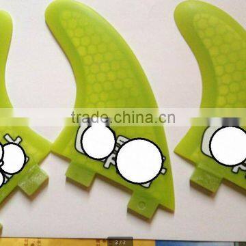 Fiberglass Honeycomb Surfing Fin FCS and FUTURE Type JSF030 photo-3