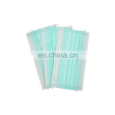 Professional Face Mask Manufacturer High Quality Filter Cloth Fabric 3 Ply Medical Protective Non-woven Fabric Face Mask