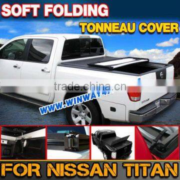 NISSAN SOFT FOLDING PICKUP TRUCK BED TONNEAU COVER