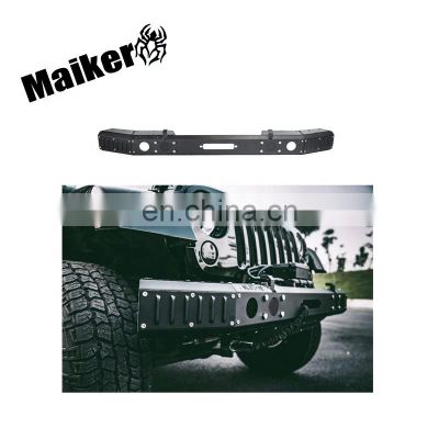 Offroad Front Bumper for Jeep Wrangler JK Car Accessories  Black Bumper