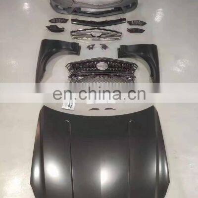 Front Bumper Fender Engine Hood Bonnet Rear Diffuser For Mercedes Benz CLS Series C218/X218 Upgrade To CLS63 AMG Body Kit