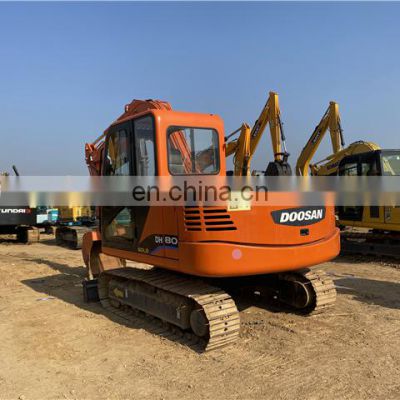 doosan dh80 mini excavator , second hand doosan dh80-7 excavator , doosan digger dh60 dh70 dh80