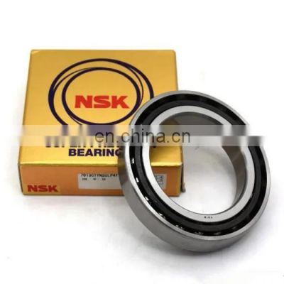 NSK Precision angular contact spindle ball bearing  7014C TYNSULP4 7014CTYNDULP4