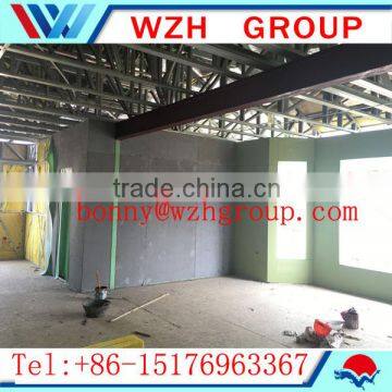 light steel structure villa with durable Z275 1.2 mm steel frame structure