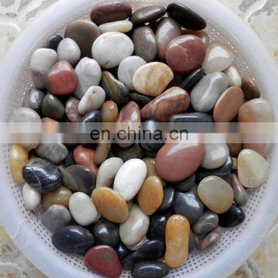 garden pebble stone decoration colored gravel