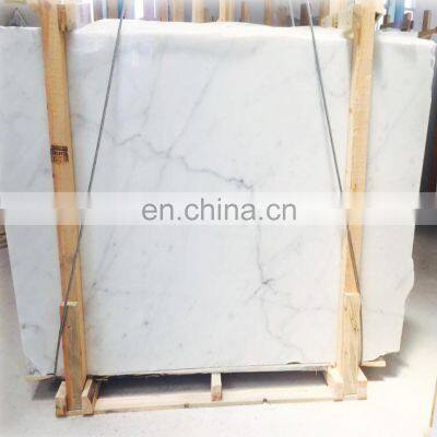 Premium Custom Cut wholesale price interior decoration Extra White Bianco Ibiza Marble 2cm thick Slabs From Turkey CEM-SLB-32