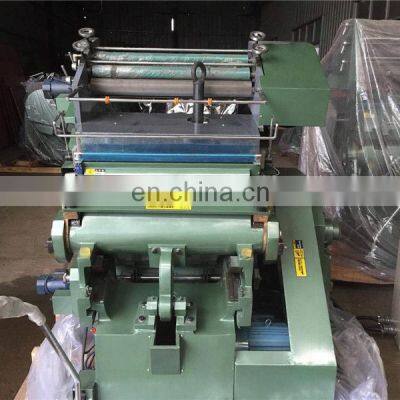 TYMB1040 CE High Pressure Kraft Paper Hot Foil Stamping Die Cutting Machine, Invitation Card Plane Die Punching Machinery