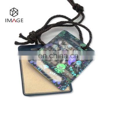 Eye-popping Personalized Rainbow Transparent Holographic Stickers with Logo