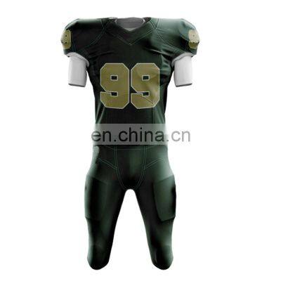 Best Quality Custom Design Your Own Pattern Sublimation Printing American Football Uniform,Team Name photo-5