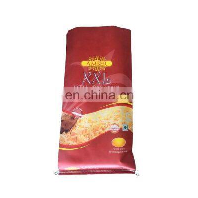 Supplier pp woven packing natural food storage bag for rice and sugar