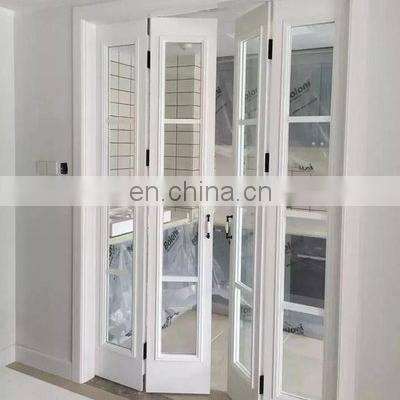 Modern AS2047 NFRC Australia and America standard aluminium glass doors for houses patio french door aluminum bifold door