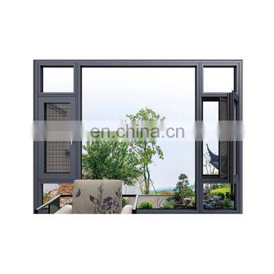 Cost-effective Insect Control Dust-proof Casement Aluminium Windows Bathroom