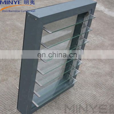 French Design Automatic Glass Window Jalousie/window Louvers Glass