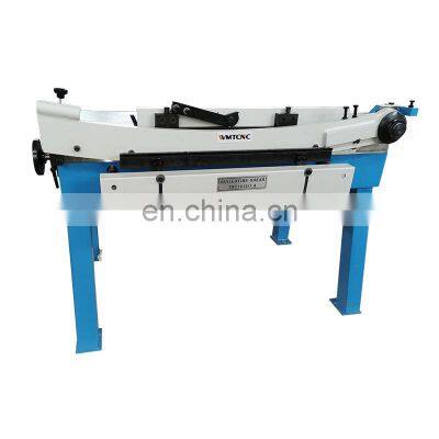 TSC1010/1.6 manual guillotine shear for metal cutting