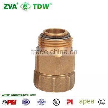 Brass Fuel Hose Swivel Connector With BSPT NPT photo-3
