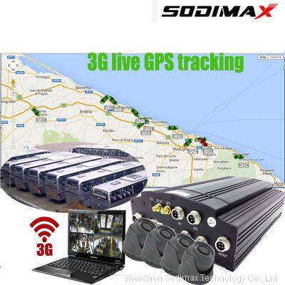 RJ45 3G Мобильный цифровой видеорегистратор аналоговых камер