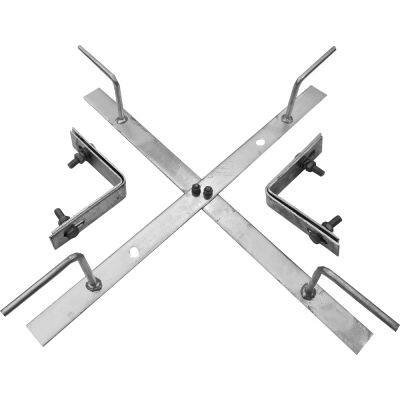 Hot Dip Galvanized Overhead Mount ADSS OPGW Cable Accessories Storage Bracket