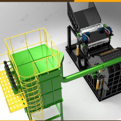 Metal Crusher Machine Shredder Heavy Hammer Scrap Iron Metal Crusher photo-5