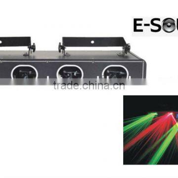 New and cost-effective Green&Red 4 Head Laser light