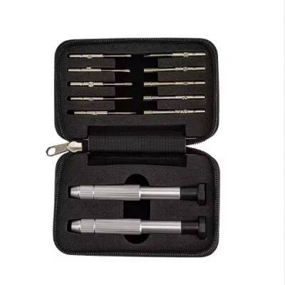 Cheap 10pcs Glasses Precision Optical Watch Jewelry Glasses Multifunction Repairing Tool Sets With Zipper Box