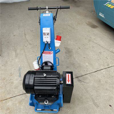 Electric milling machine  Road milling and line removal machine