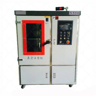 High Efficiency Vacuum Casting Machine for Rapid Prototyping | Double-Chamber Silicone Mold Casting equipment