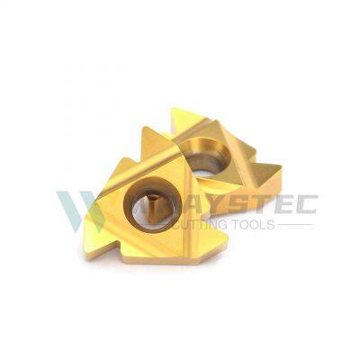 G Universal CNC Carbide Thread Insert External Teeth Cutter PVD/CVD Wire Picking Blade для стали/нержавеющей стали OEM