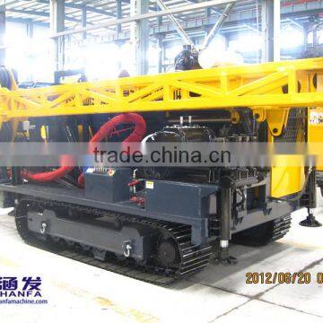 Ghana gold prospecting! HF-6 professional core drilling rig