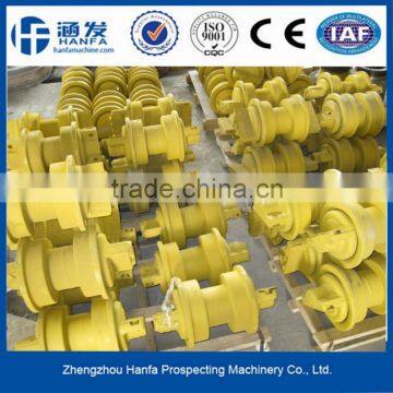 Bulldozer track roller