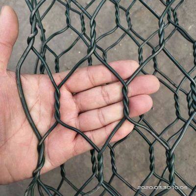 Hexagonal Wire Mesh Gabion 80*100mm Hole Size for Slope Protection photo-2