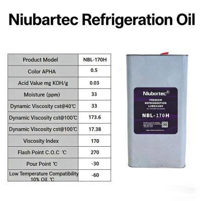 Niubortec Fully Synthetic POE Refrigeration Oil 5L photo-3