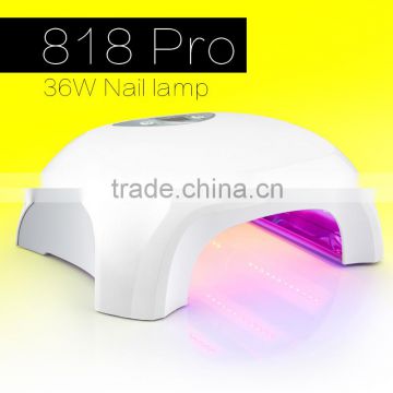 36w Pure LED UV Nail Gel lamp nail dryer machine LED UV lamp 36W